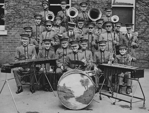 The Institute Band prior to touring NZ in 1935
